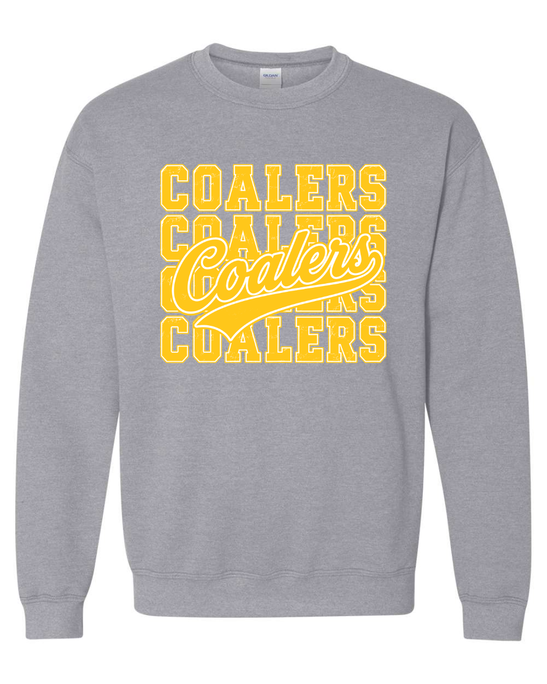 Yellow Coalers CC1 - GILDAN ADULT