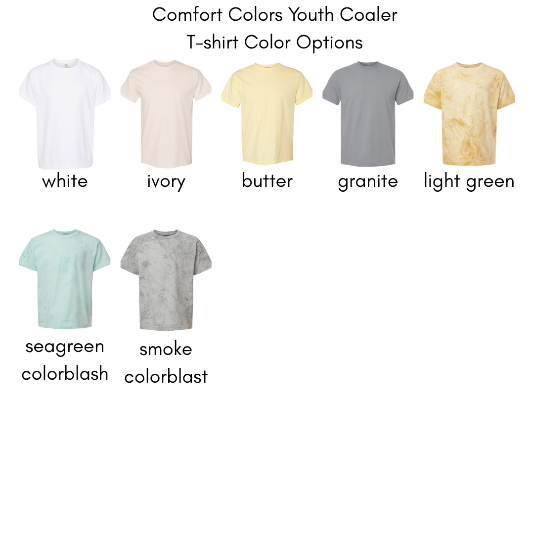 Green Coalers CC1 - COMFORT COLORS YOUTH