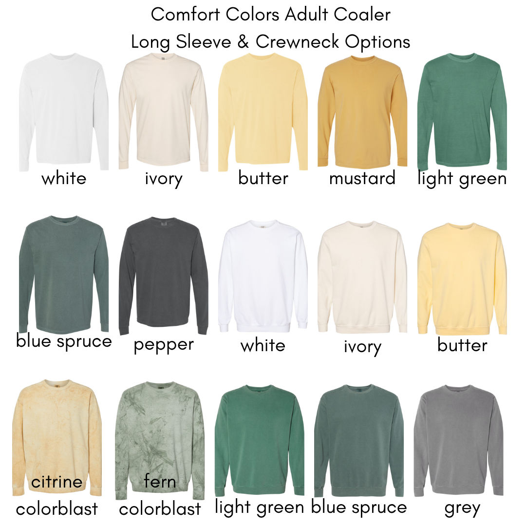 Green Coalers CC1 - COMFORT COLORS ADULT