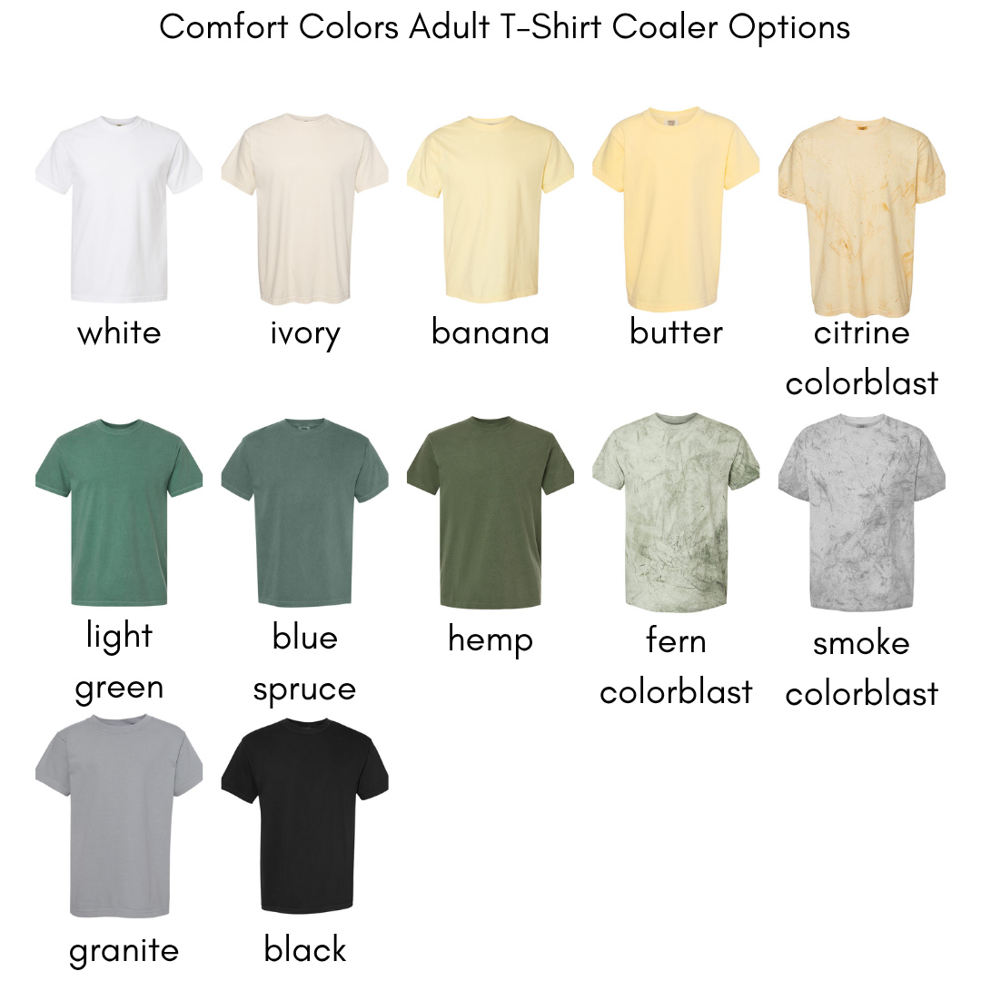Green Coalers CC1 - COMFORT COLORS ADULT