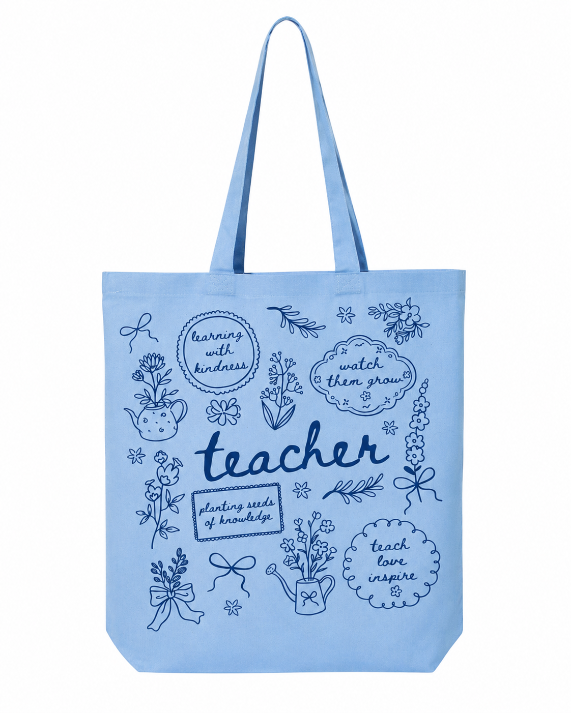 Teacher Quote Tote Bag